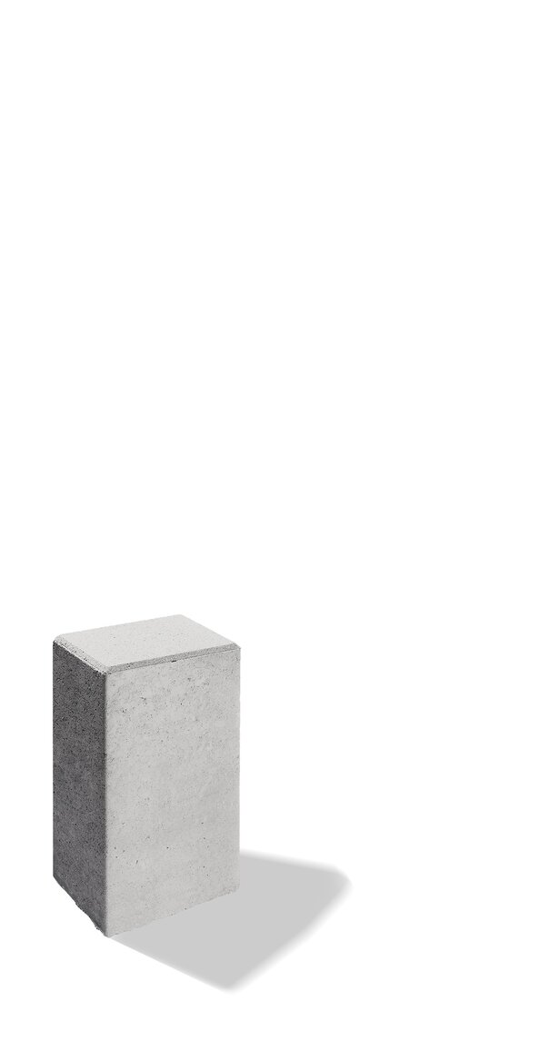 Palisáda City 12x16,5x30cm sivá Premac